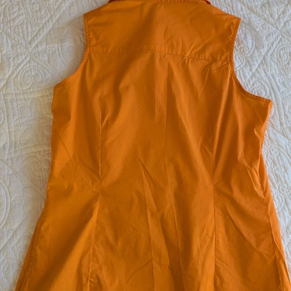 Sleeveless Camp Blouse size Small - Picture 7 of 7